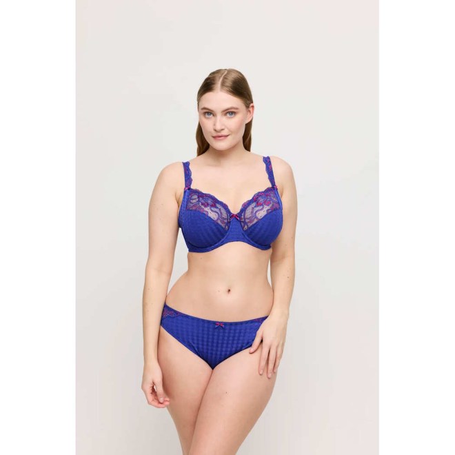 SET FULL CUP BRA TAI SLIP MADISON BLUEBERRY KISS PRIMA DONNA 